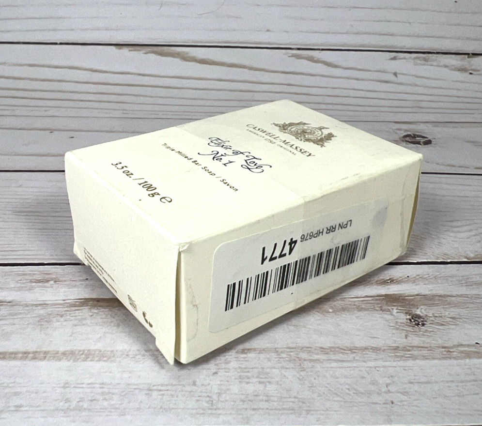 Caswell Massey Elixir of Love No. 1 Perfumed Bar Soap 3.4oz Tripple Filled