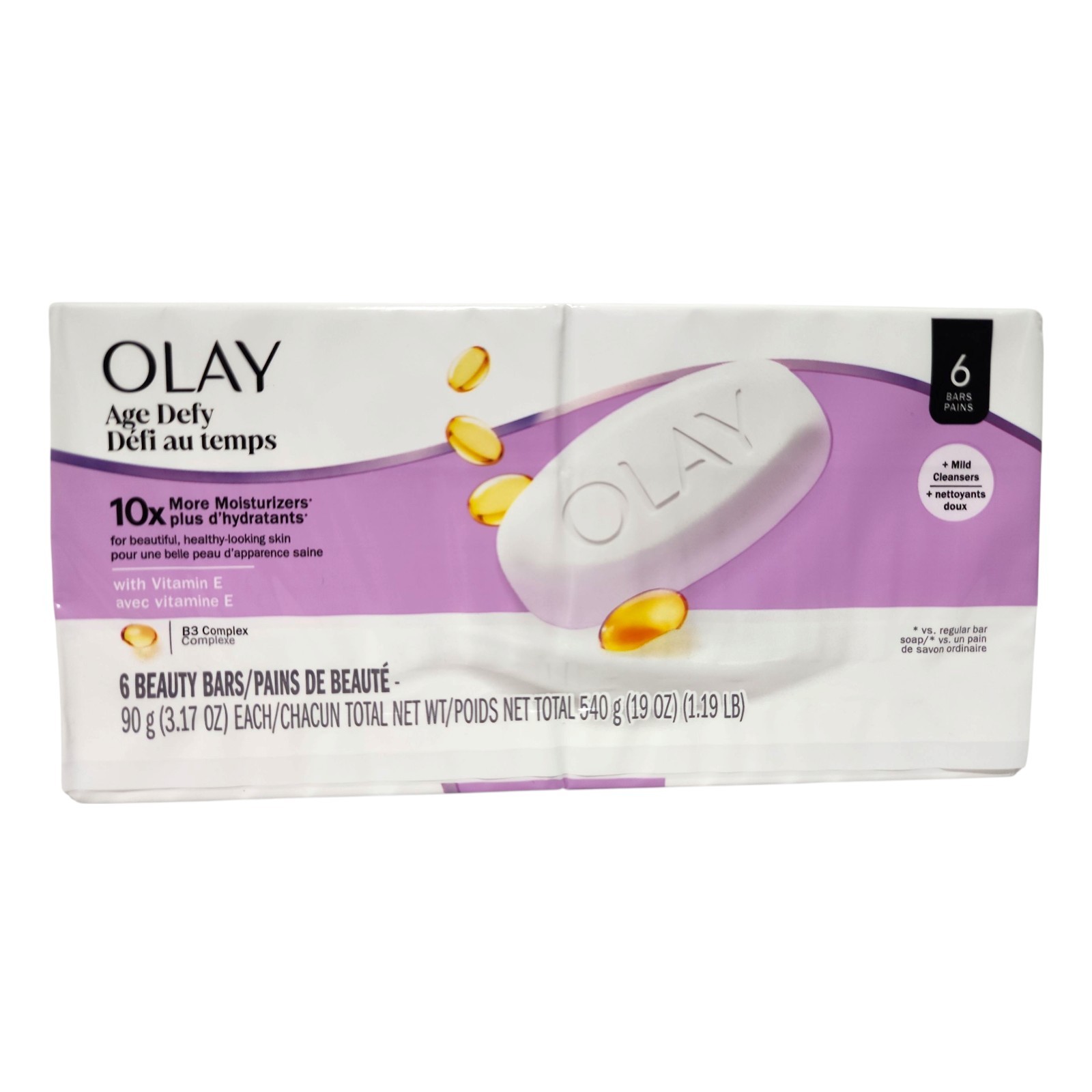 LOT 6 PK OLAY Beauty Bar Soap Age Defying & Fresh Radiance 36 Bars Total BUNDLE