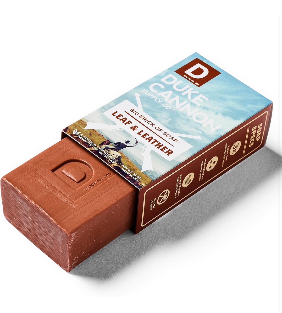 Duke Cannon Big Brick of Soap Bar Variety-Pack Masculine Scents, 10 oz Pack Of 3