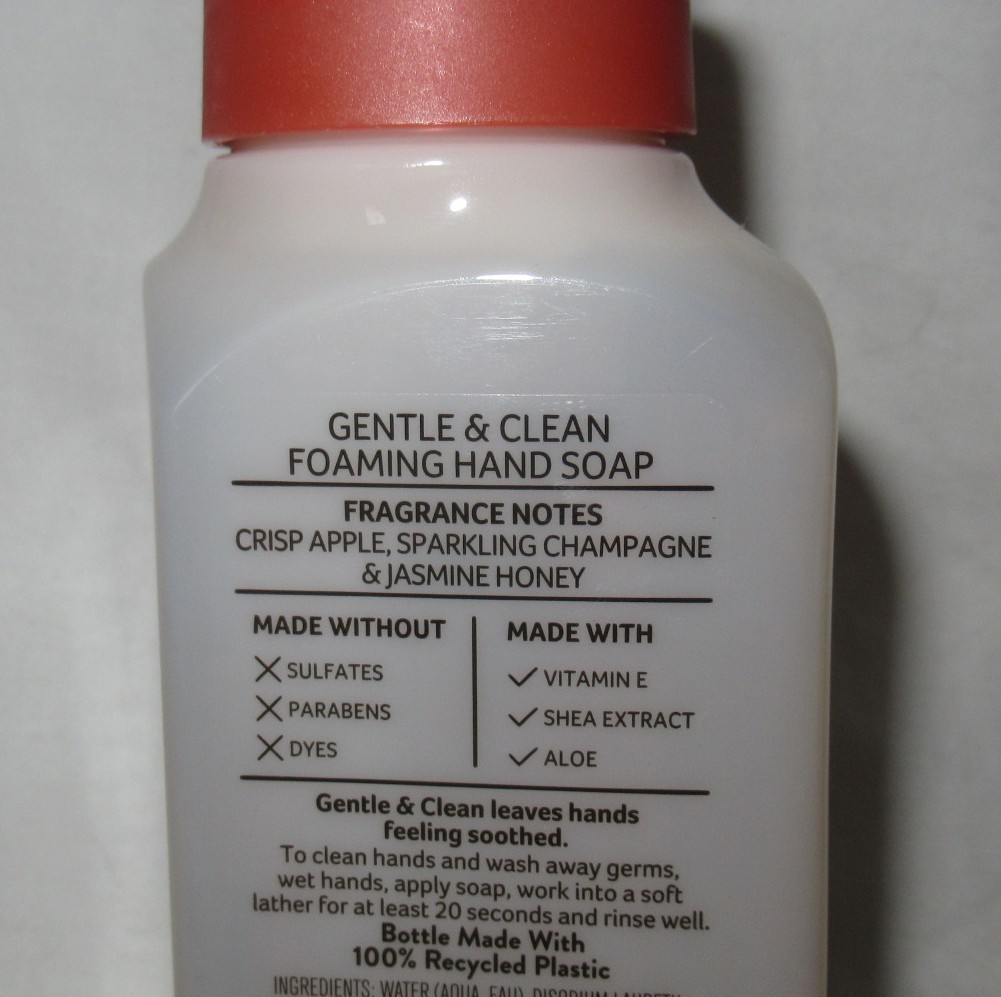 Bath & Body Works G&C Foaming Hand Soap Set Lot of 2 CHAMPAGNE APPLE & HONEY