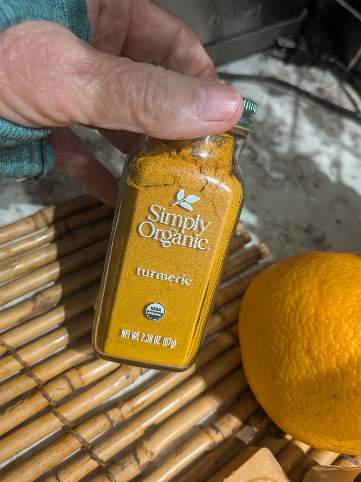 Orange Sunshine, Organic soap Turmeric Sweet Orange