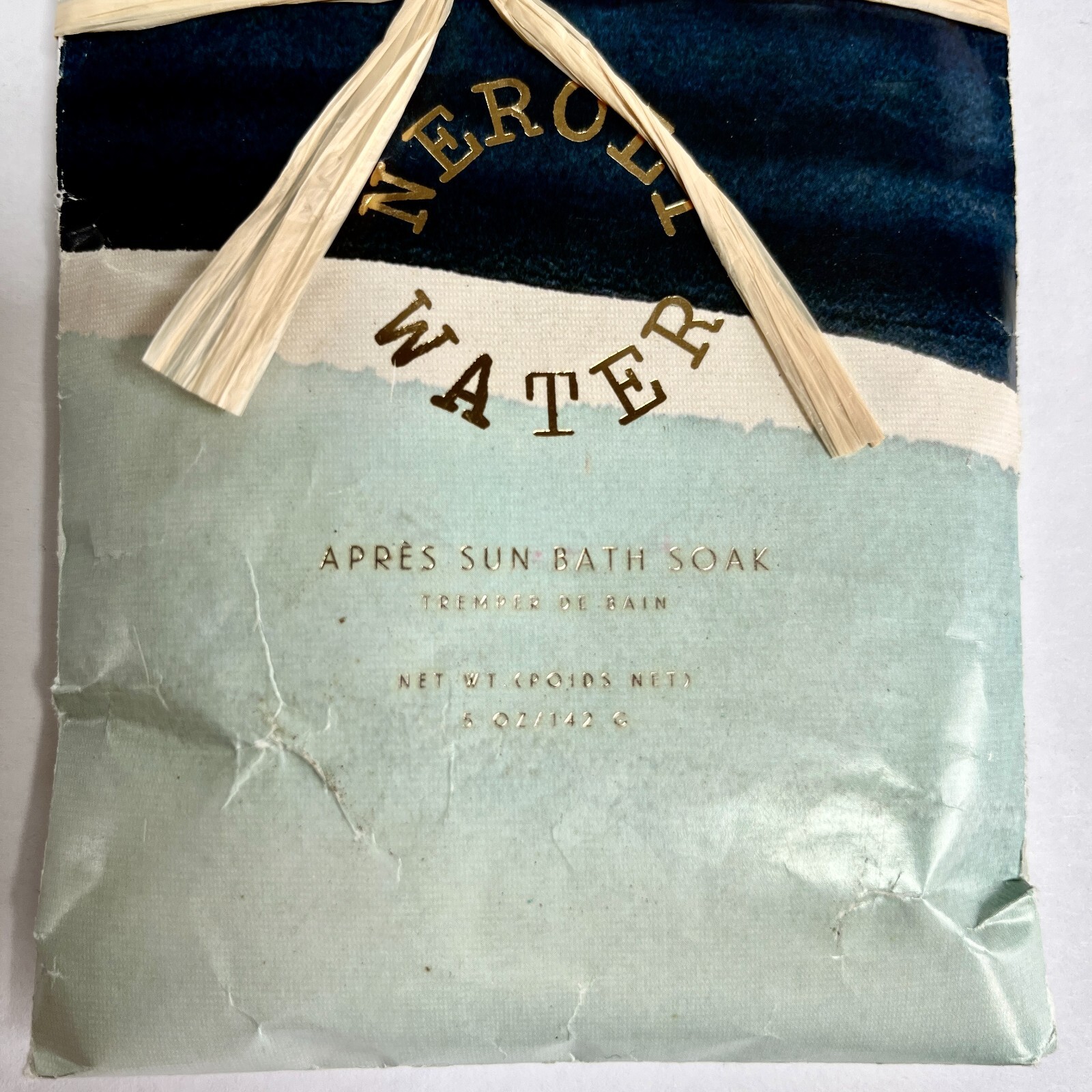 Anthropologie 2 Qty MerSea Neroli Water Apres Sun Bath Soak 5 oz Pouches New