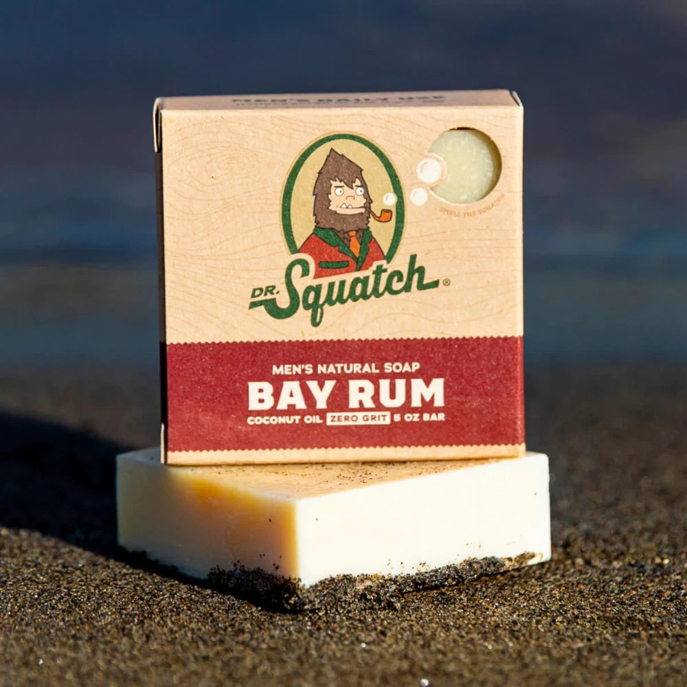Bay Rum Bar Soap for Men 5oz Natural Handmade Classic Barbershop Scent Vegan