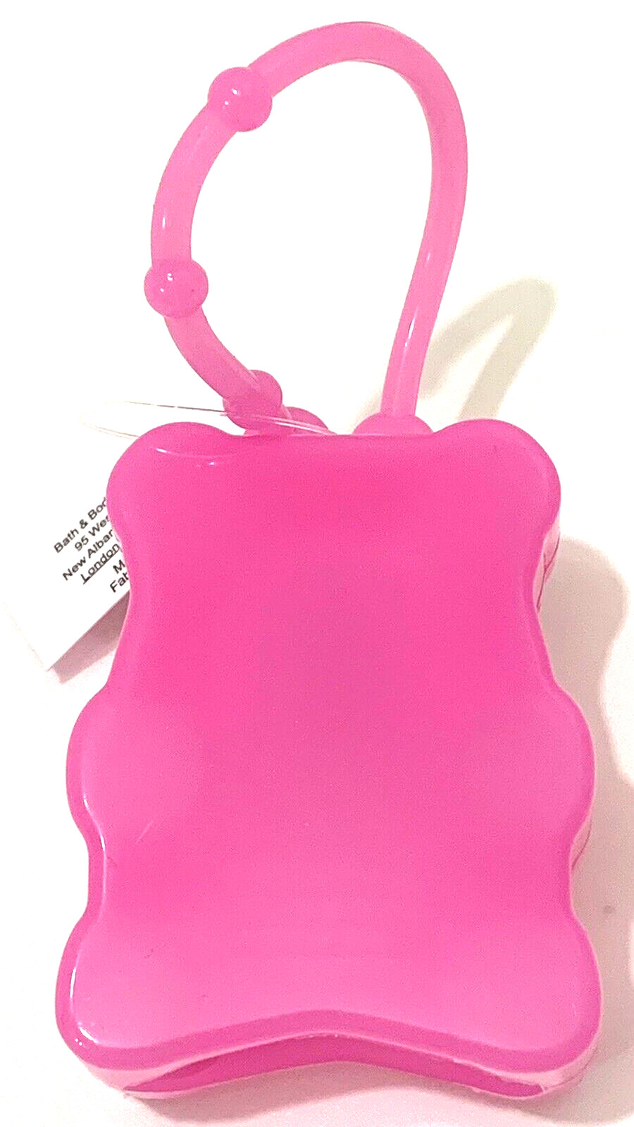 Bath and Body Works PINK GUMMY BEAR Pocket *Bac Holder New With Tags