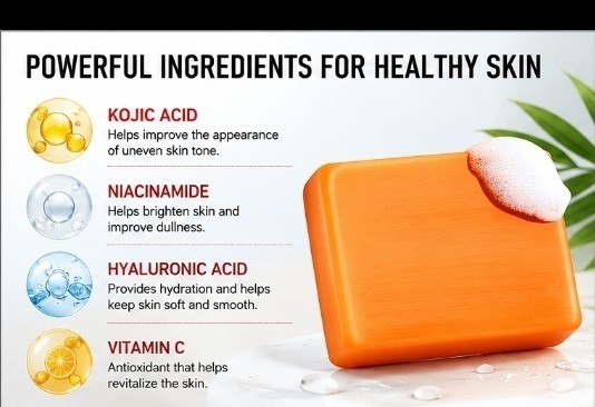 SADOER Kojic Acid Whitening & Purifying Soap Bar 100g