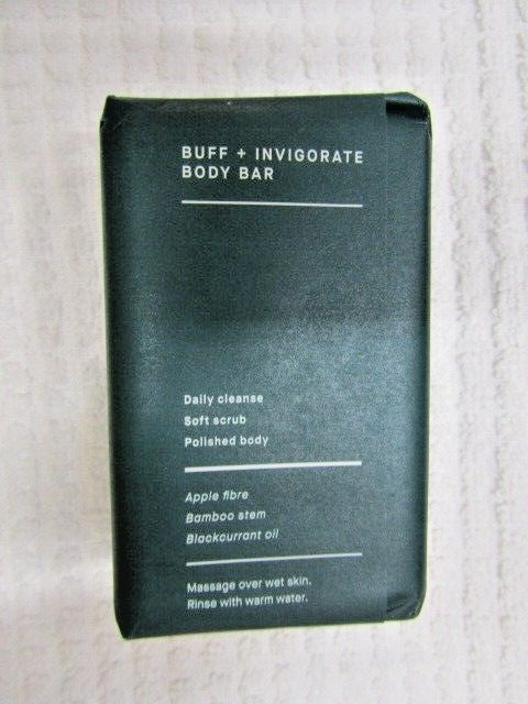 CRABTREE & EVELYN~~BUFF + INVIGORATE~~BODY BAR 7 OZ NIP BIN