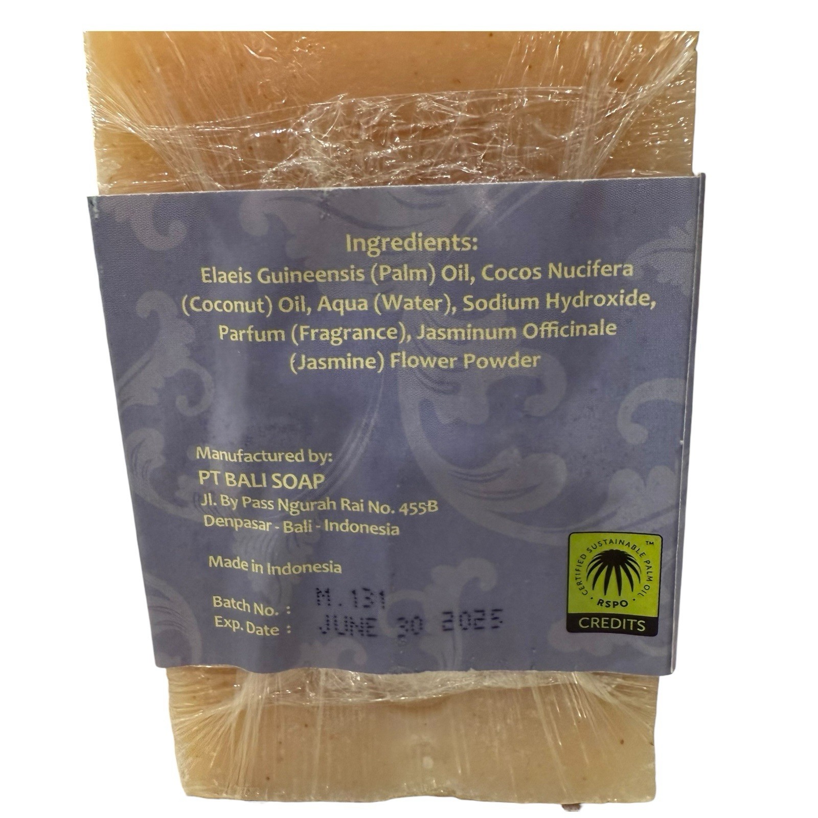 Bali Soap Bar Gift Set, 6 Pc Variety Pack, 3.5 Oz Each