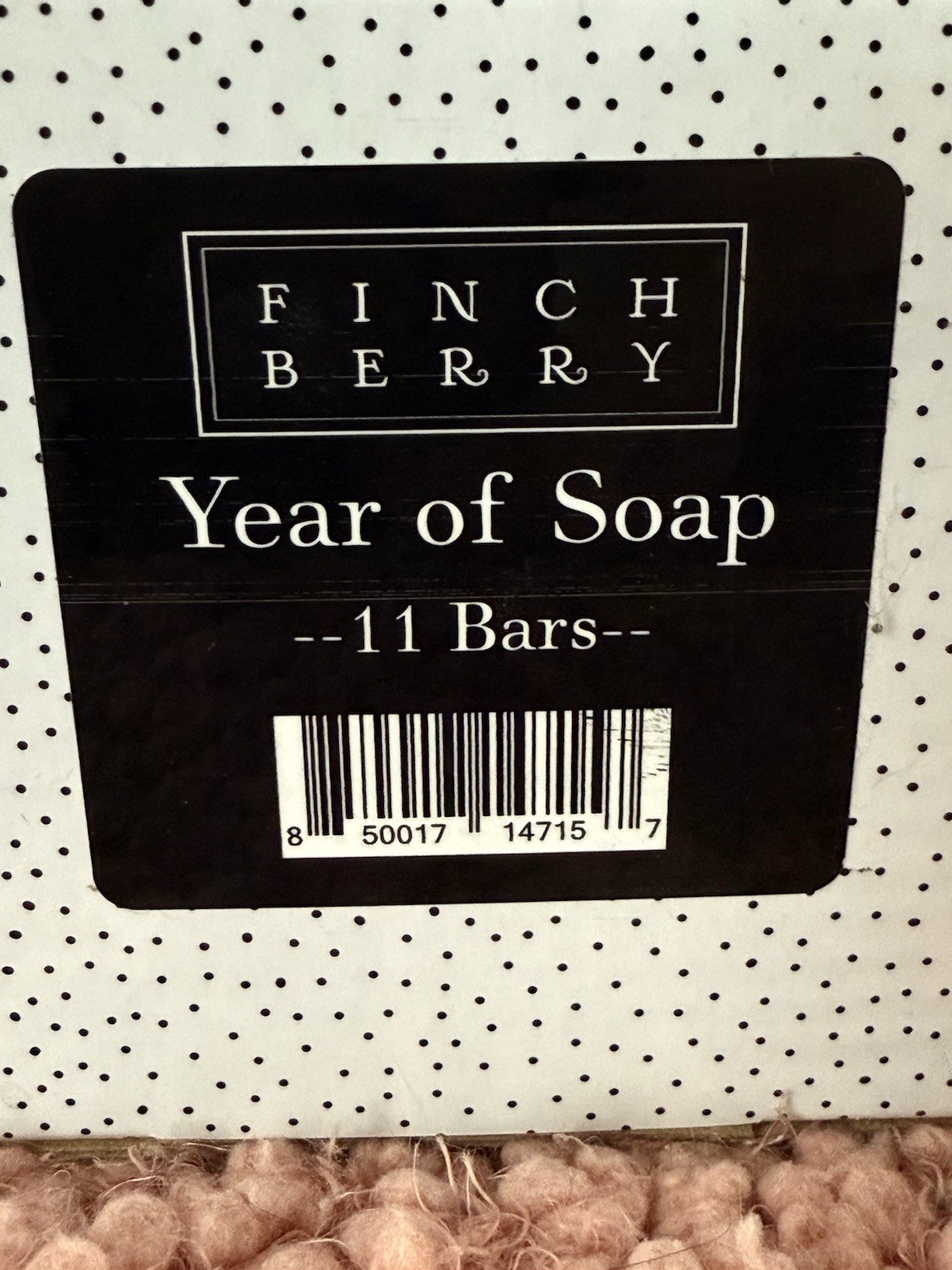 11 Bars Finchberry Vegan Soap – Year Of Soap – New In Box!