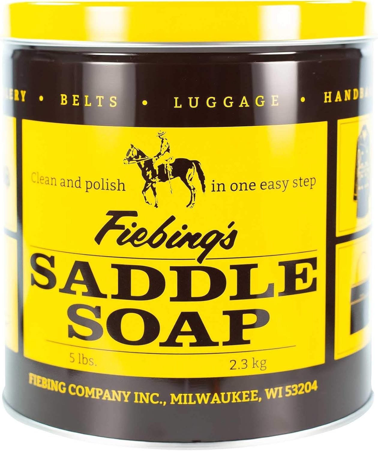Fiebing’s Saddle Soap – Restores Shine