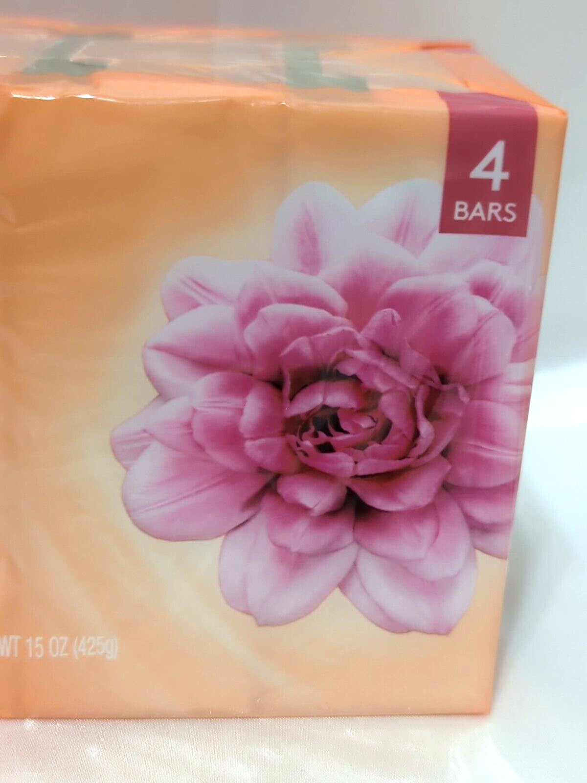 Caress Bar Soap Original Formula Floral Oil Essence Discontinued 4 Bars
