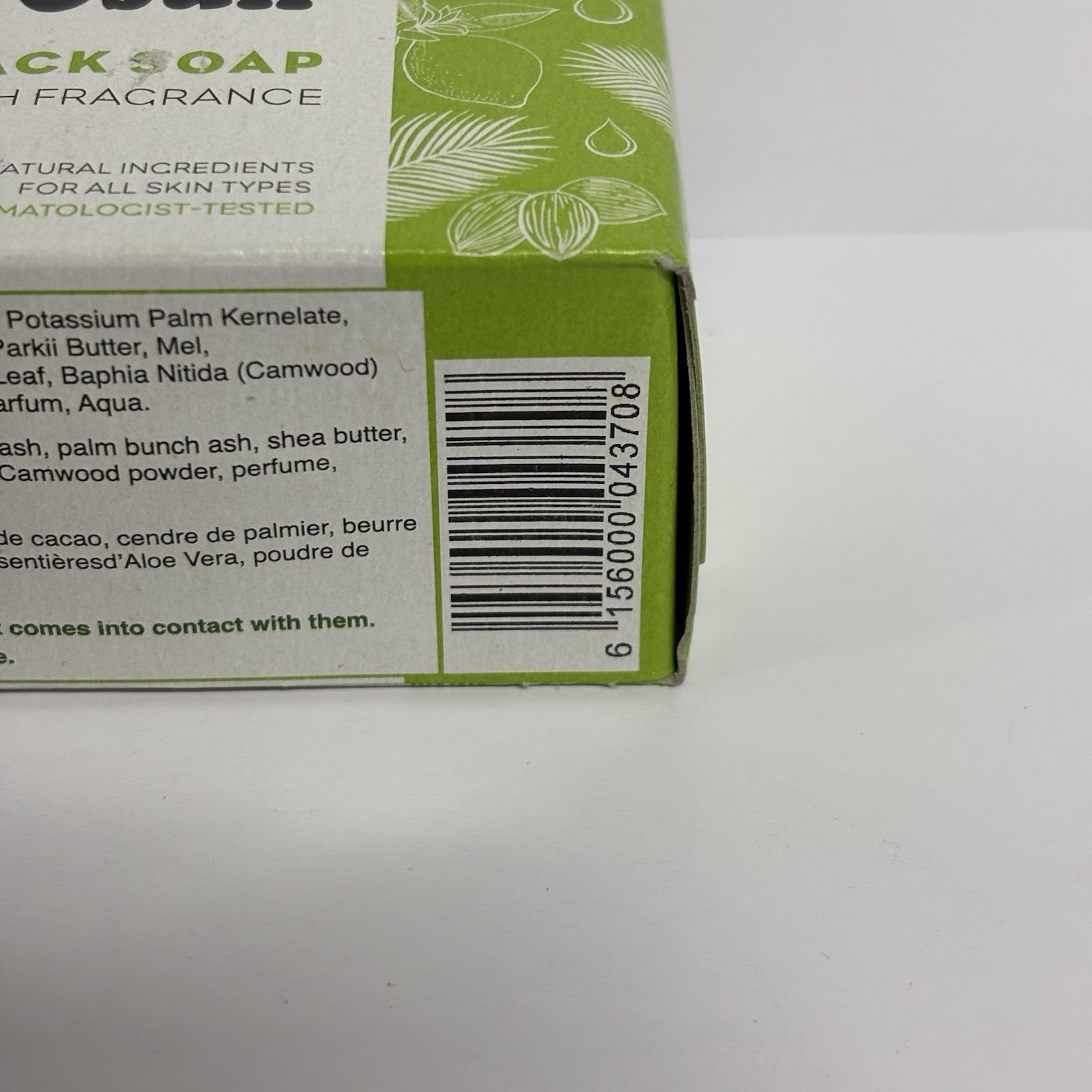Dudu-Osun African Black Soap Fresh Fragrance 150g Natural Bar Sealed New