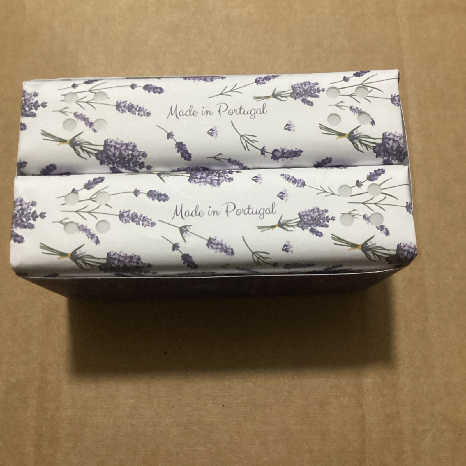 2 Vila Cardillium Lavender Soap Triple-Milled Portugal Scented Soap Smells Good