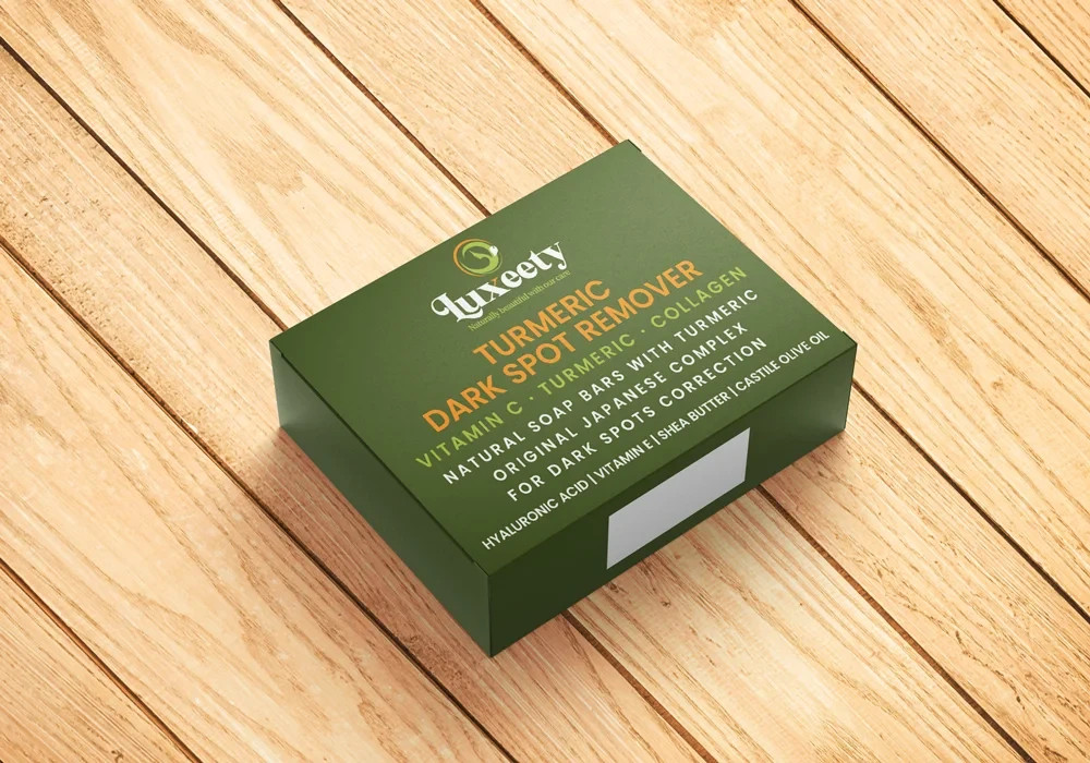 Lemon Turmeric & Kojic Acid Brightening Soap, Dark Spot Remover,( 2 p)