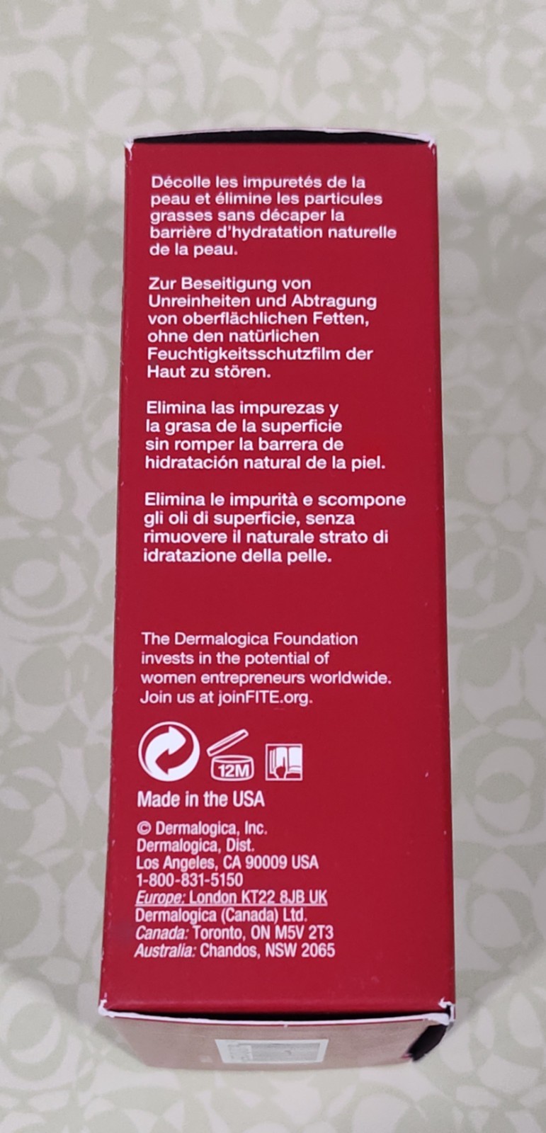 Dermalogica Clean Bar 5oz Clean Clear Skin Health And Beauty Acme Rare Discontin