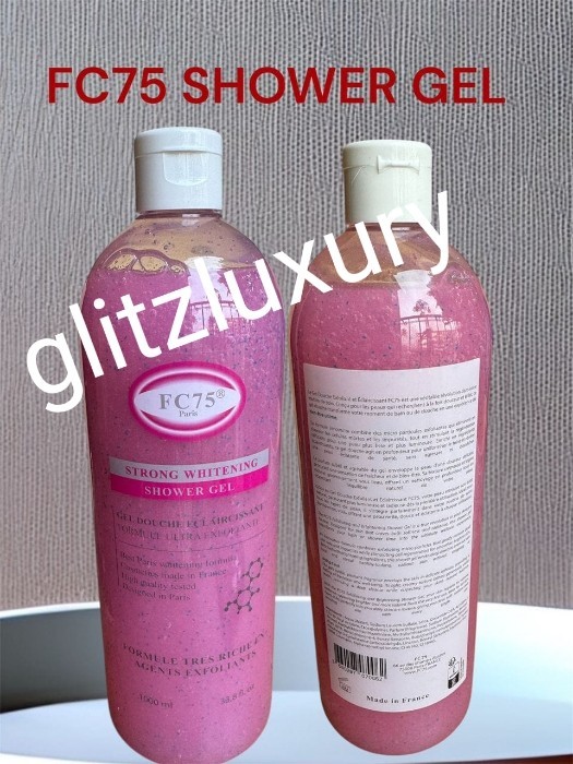 X 1 FC75 PARIS whitening shower gel Face & body 1000ml x 1