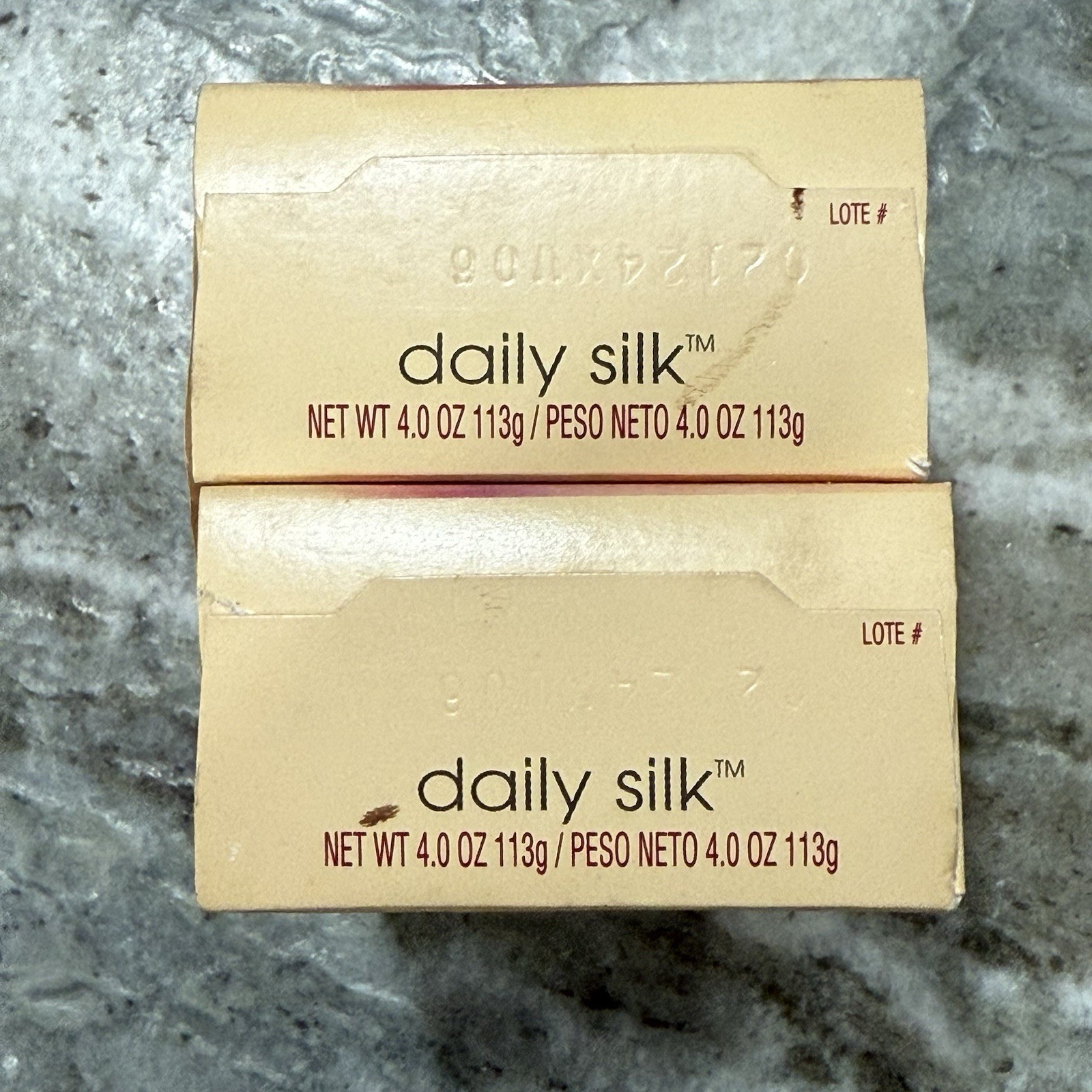 Caress Beauty Bar Soap Daily Silk White Peach & Silky Orange Blossom 4oz 2 Pack