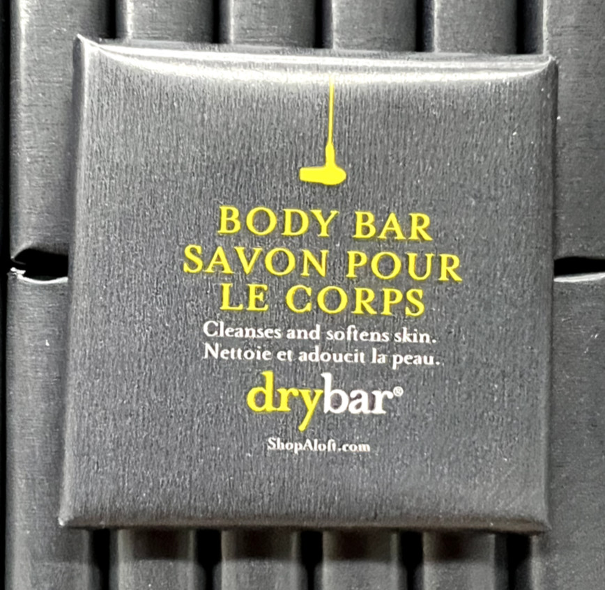 Lot of 12 Drybar Soap Replenishing Body Bar Aloft Hotels 1.05oz Bars Travel Size