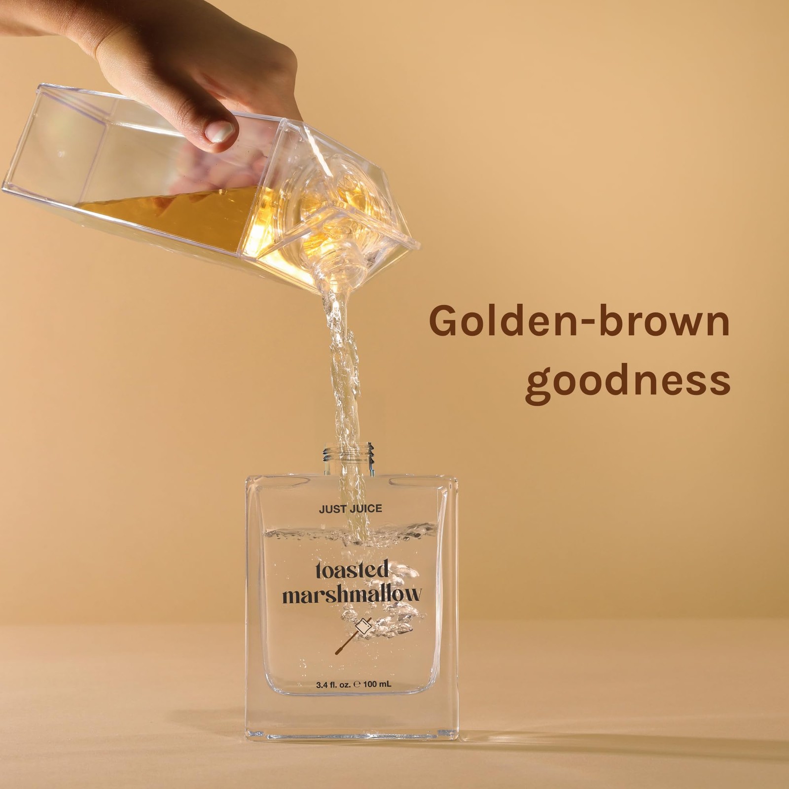 Just Juice Toasted Marshmallow Vanilla Caramel Amber Perfume Unisex 3.4 oz