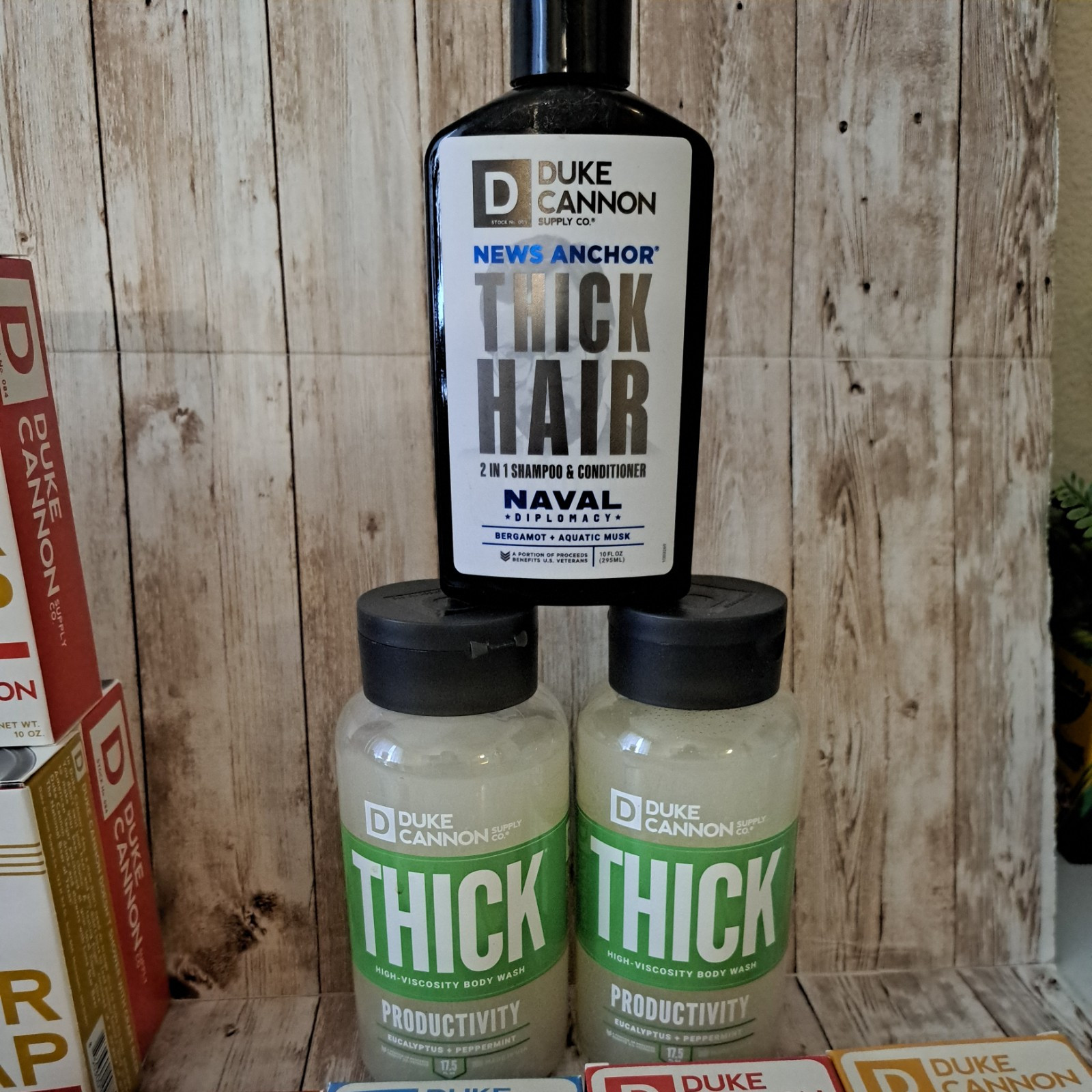 NEW Duke Cannon Supply Co. Men’s Soap, Bodywash, and Shampoo Lot