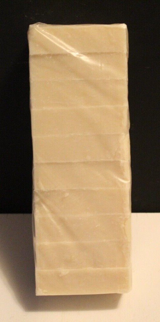 Kojic and Mango Cold Processed handmade soap loaf, 10 precut bars