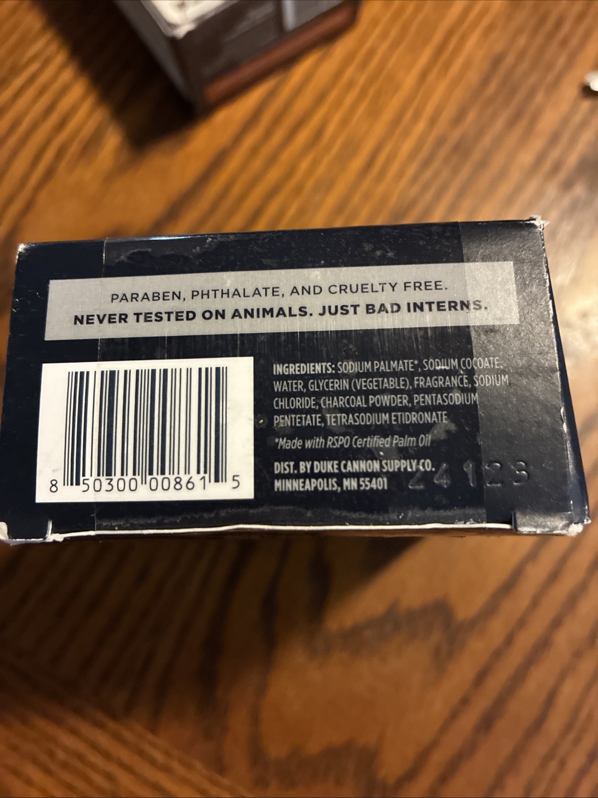 NEW Charcoal Soap For Men Duke Cannon Big @SS “Lump Of Coal” Big Brick (10 OZ)
