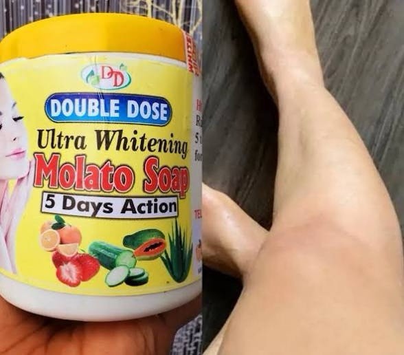 Double Dose Ultra Whitening Soap with Papaya, Cucumber, Aloe Vera