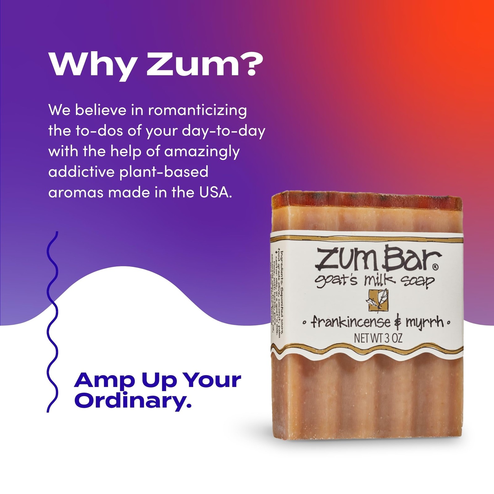 Zum Goat’s Milk Soap Bar – Bar Soap for Hands & Body Made with Essential Oils…