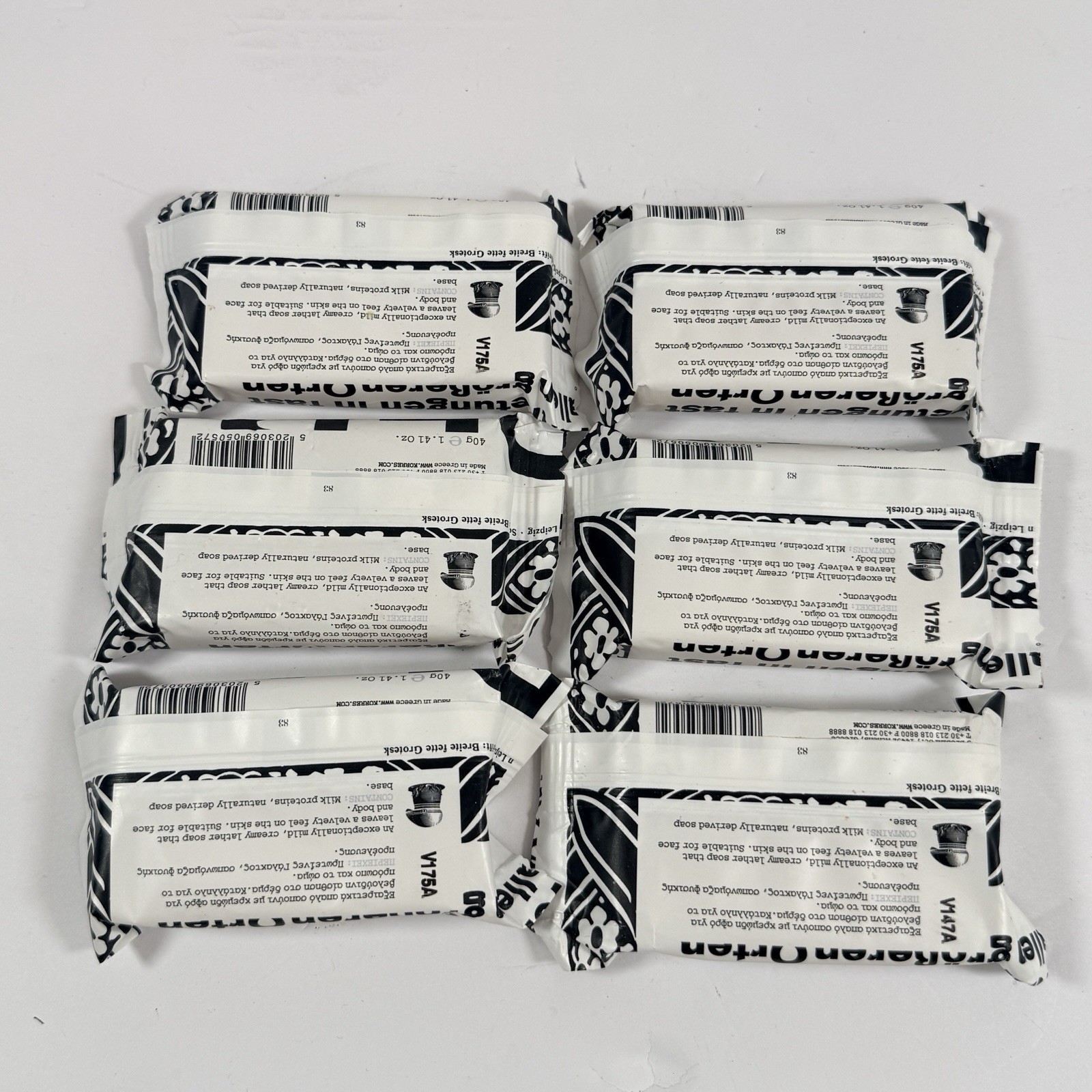 KORRES MILK SOAP BAR 0.88 oz Lotion 1oz TRAVEL varies SIZE SET OF 13 READ