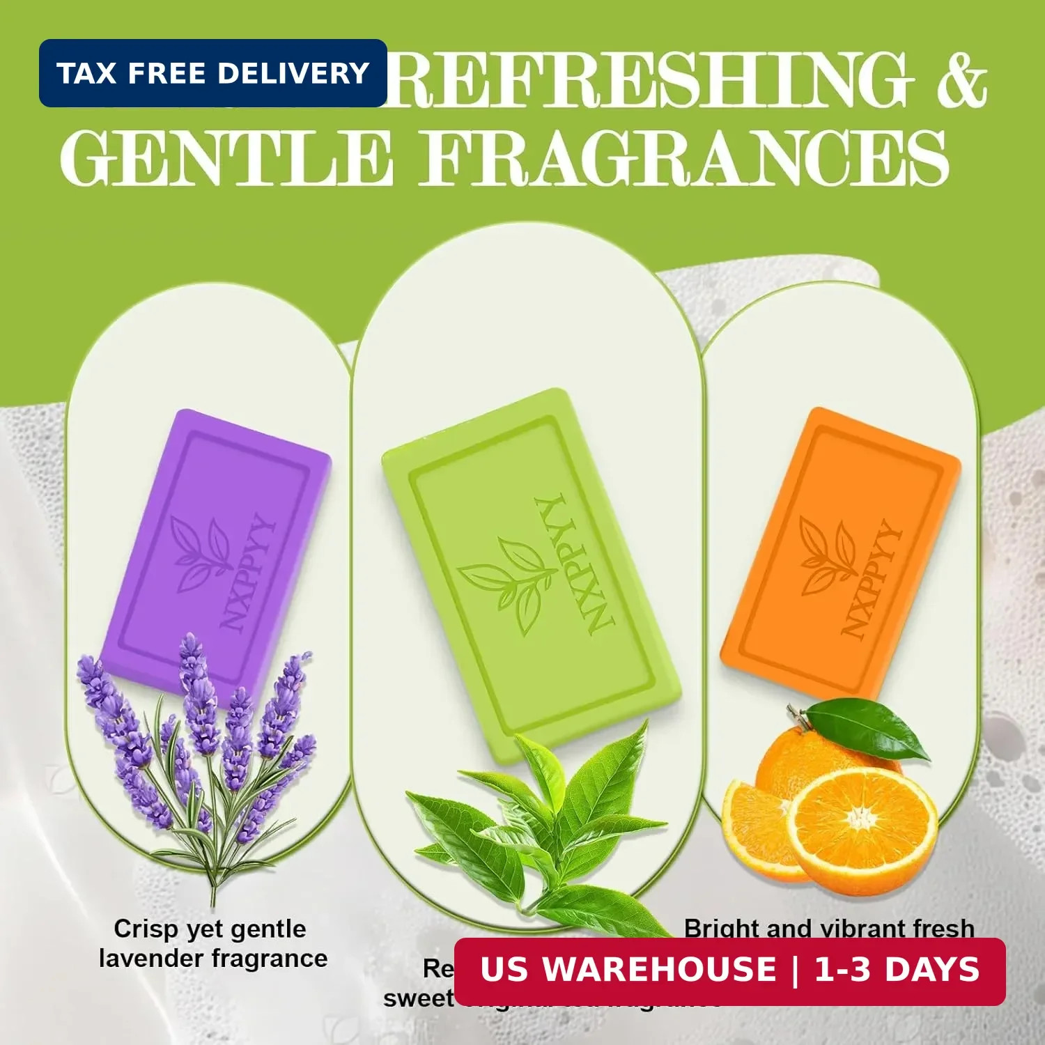 Antifungal Soap-Antibacterial Soap Bar with Tea Tree Oil- Body & Face Wash for A