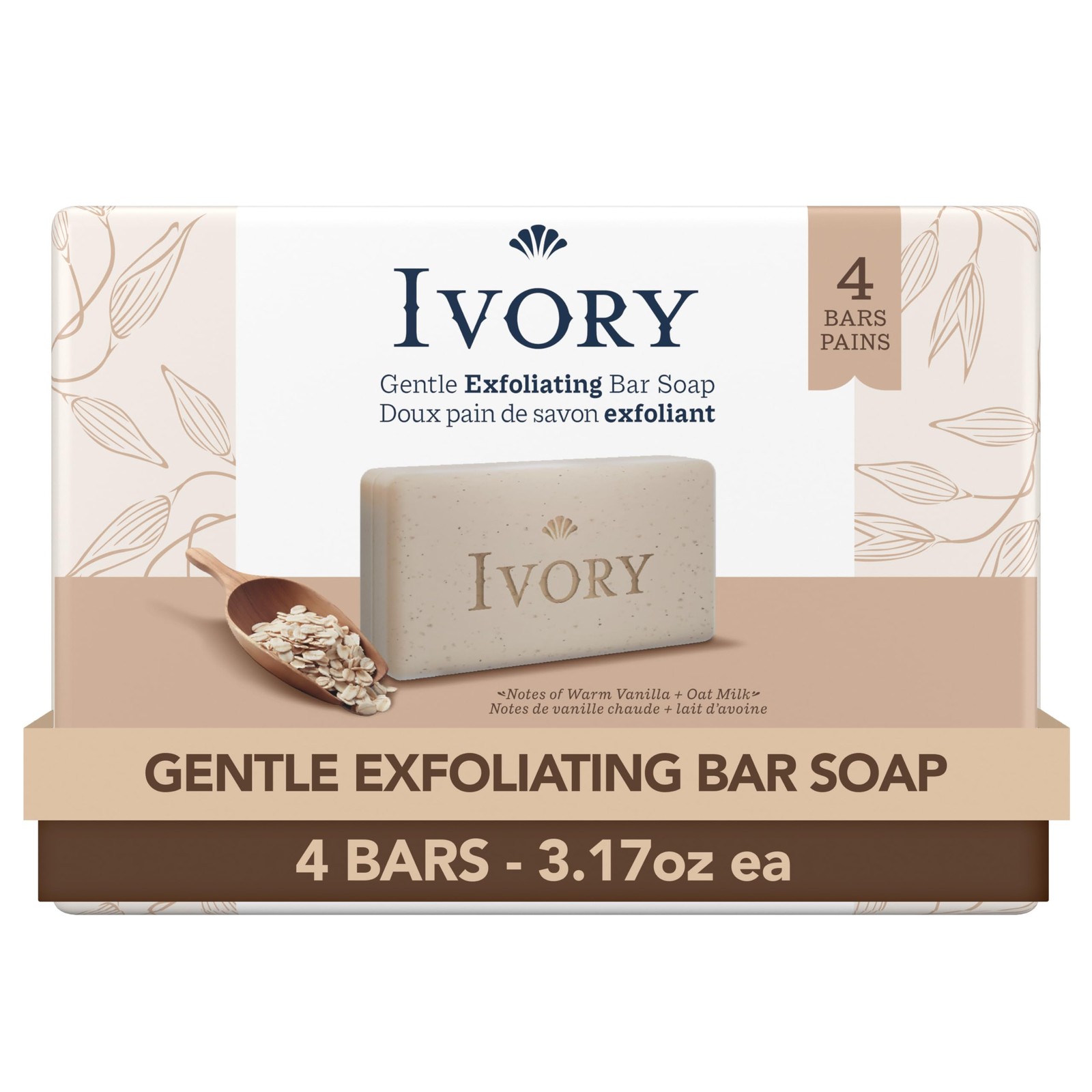 Exfoliating Bath Bar Soap, Designed for Whole Family with Plant-Based Cleanse…