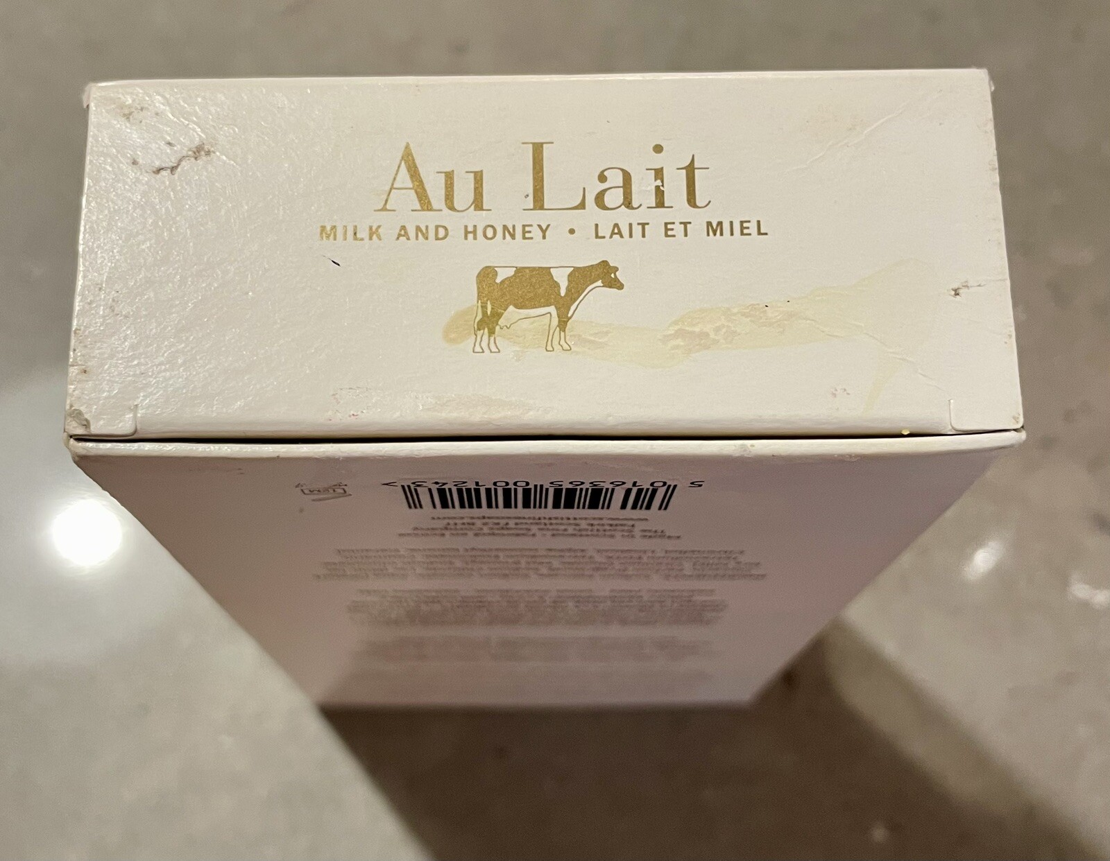 Scottish Fine Soaps Luxury Au Lait Milk and Honey BEAR Soap 4.2 oz Triple Milled