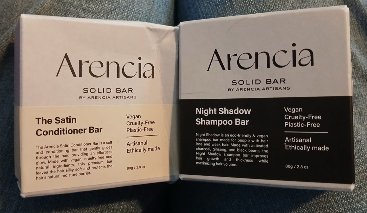 Arencia Solid Bar The Soonhan Dish Soap Bar,Stain Conditioner & Night Shadow