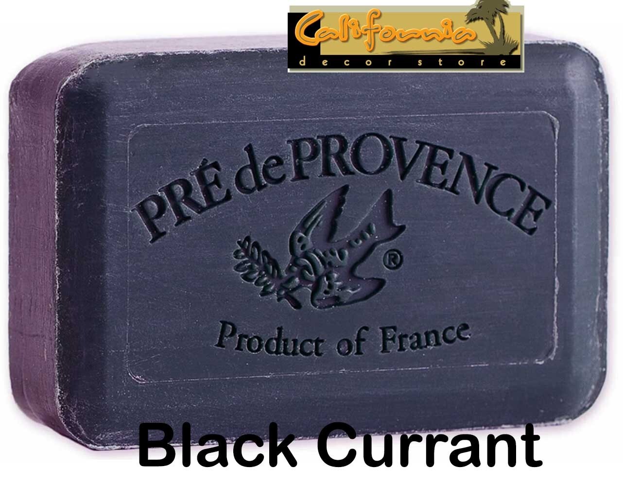 Pre de Provence BLACK CURRANT French Soap 150 Gram Bath Shower Bar Shea Butter