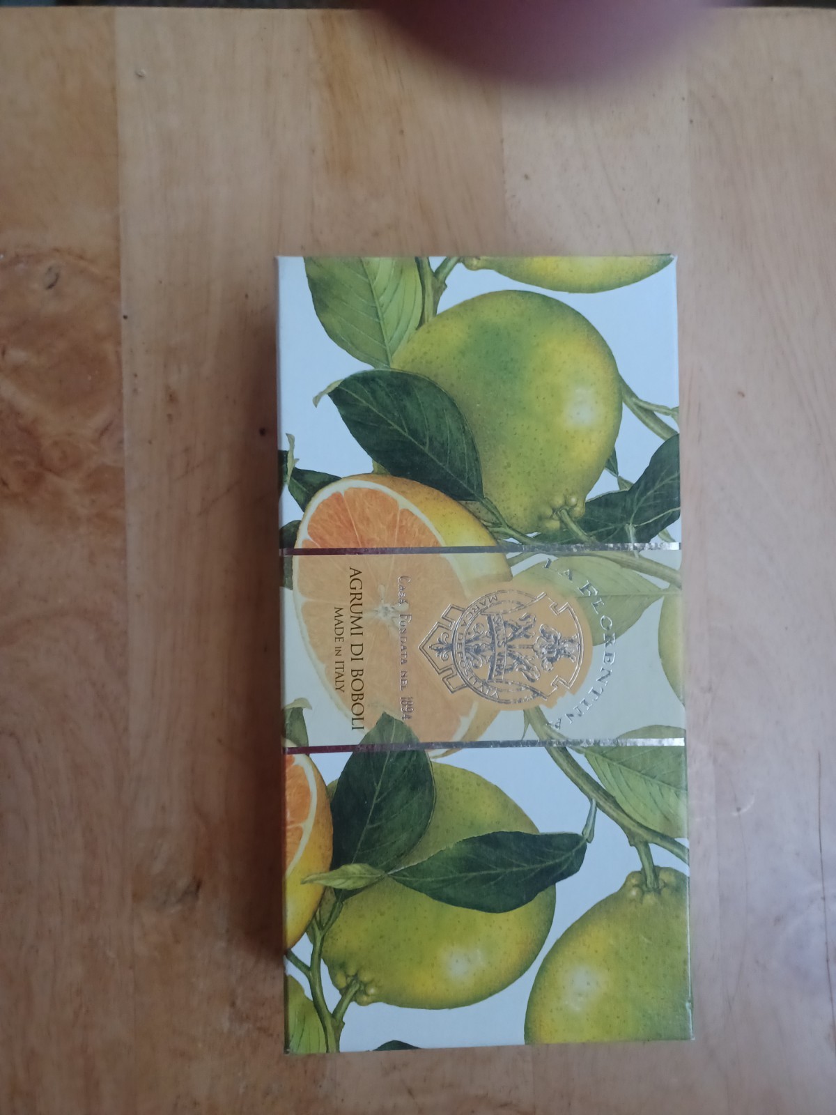 La Florentina Agrumi di Boboli Citrus 3bar Soaps Oval