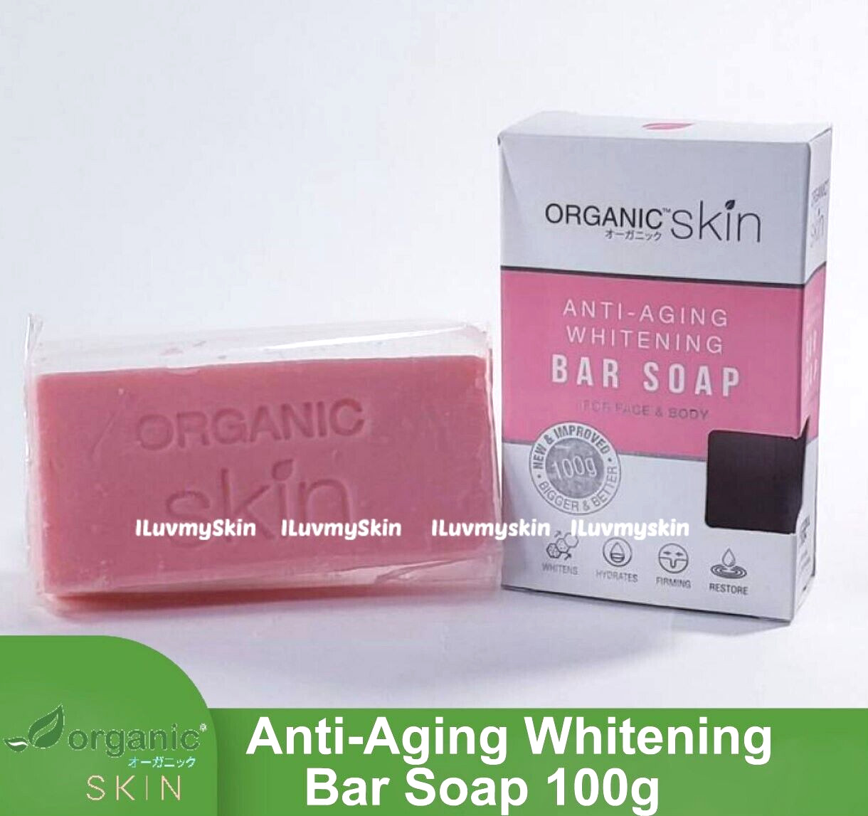 Organic Skin Japan Anti-Aging Soap with Marine Collagen 100g