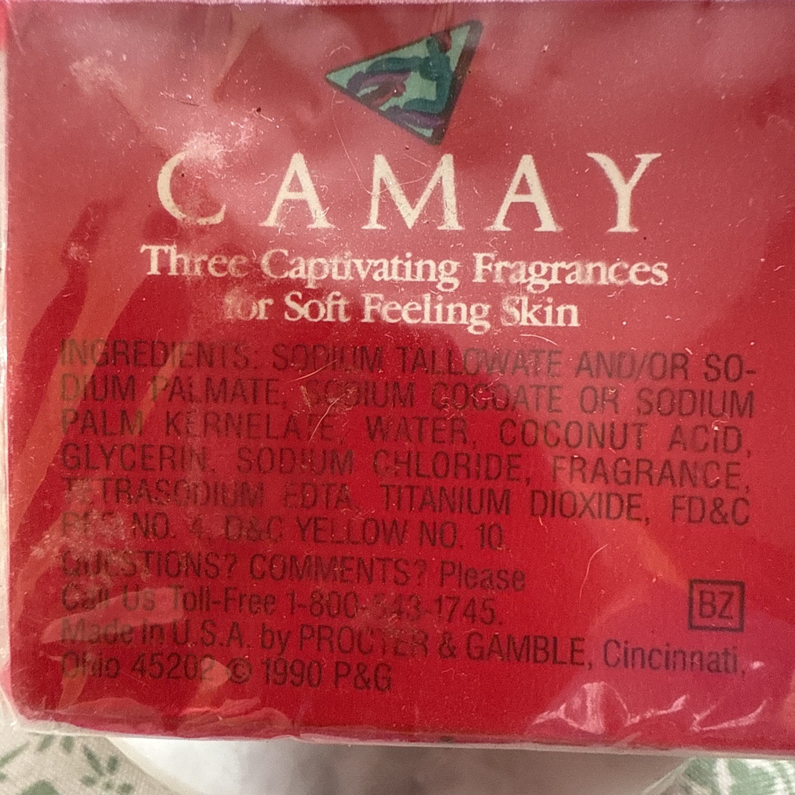 1990 Vintage 2 pack Camay Classic Pink Bar Soap 4.5oz Each Sealed Package RARE