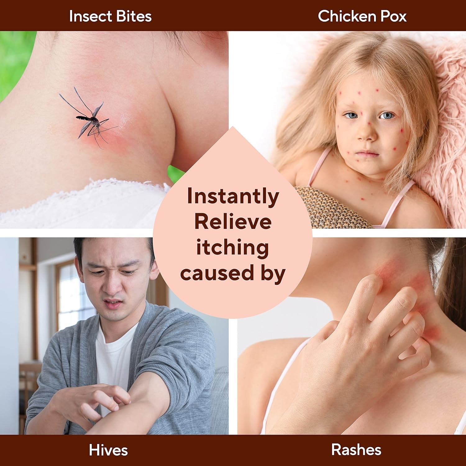 Natural Itch Relief Bar Soap: Heals Insect Bites Soothes Itches- Maries Original