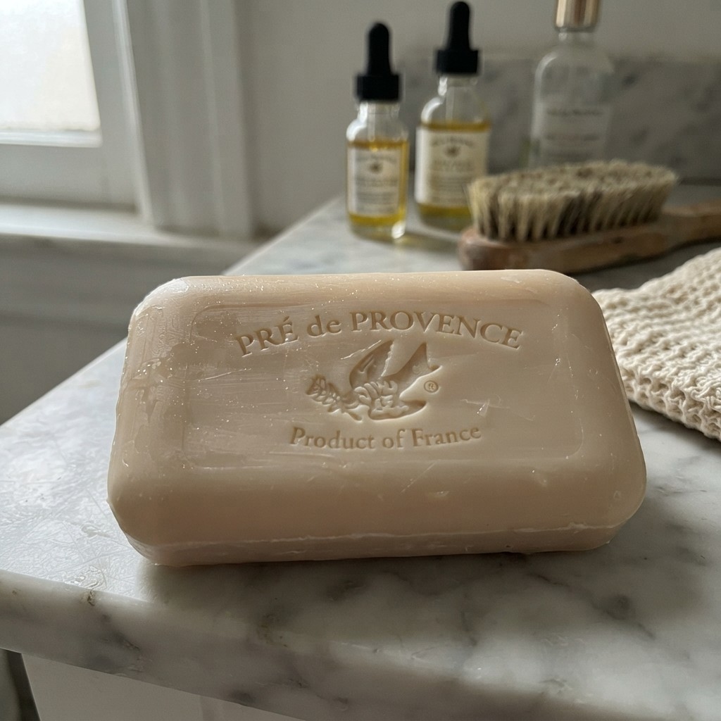 Luxurious Moisturizing Coconut Soap – Artisanal Shea Butter Bar, 5.3 Oz