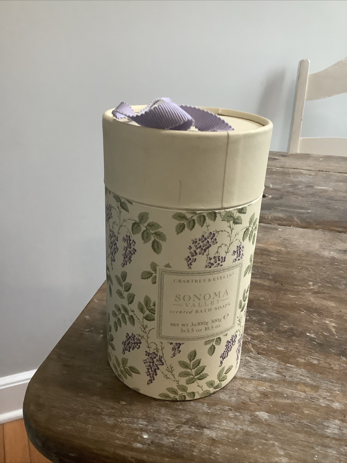 CRABTREE & EVELYN SONOMA VALLEY SCENTED BATH SOAPS VINTAGE NEW WITH BOX