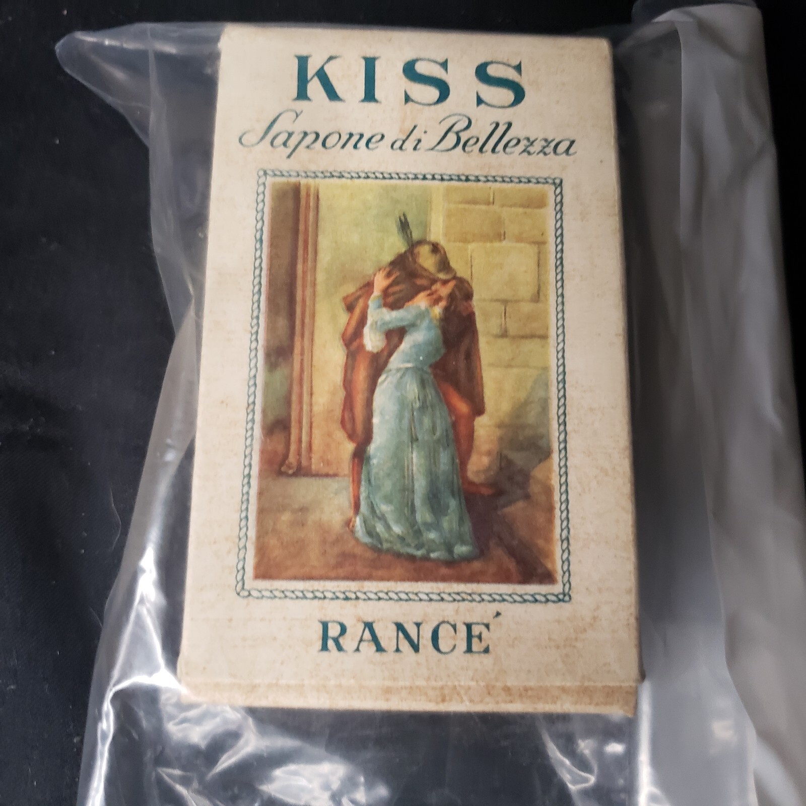 Rance Fine Bar Soap Kiss Sapone di Bellezza Made In France RARE