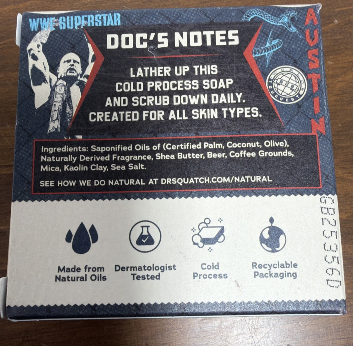 Dr Squatch Bar Soap Mixed Lot FATHER’S DAY Gift Lot of FIVE (5) Different