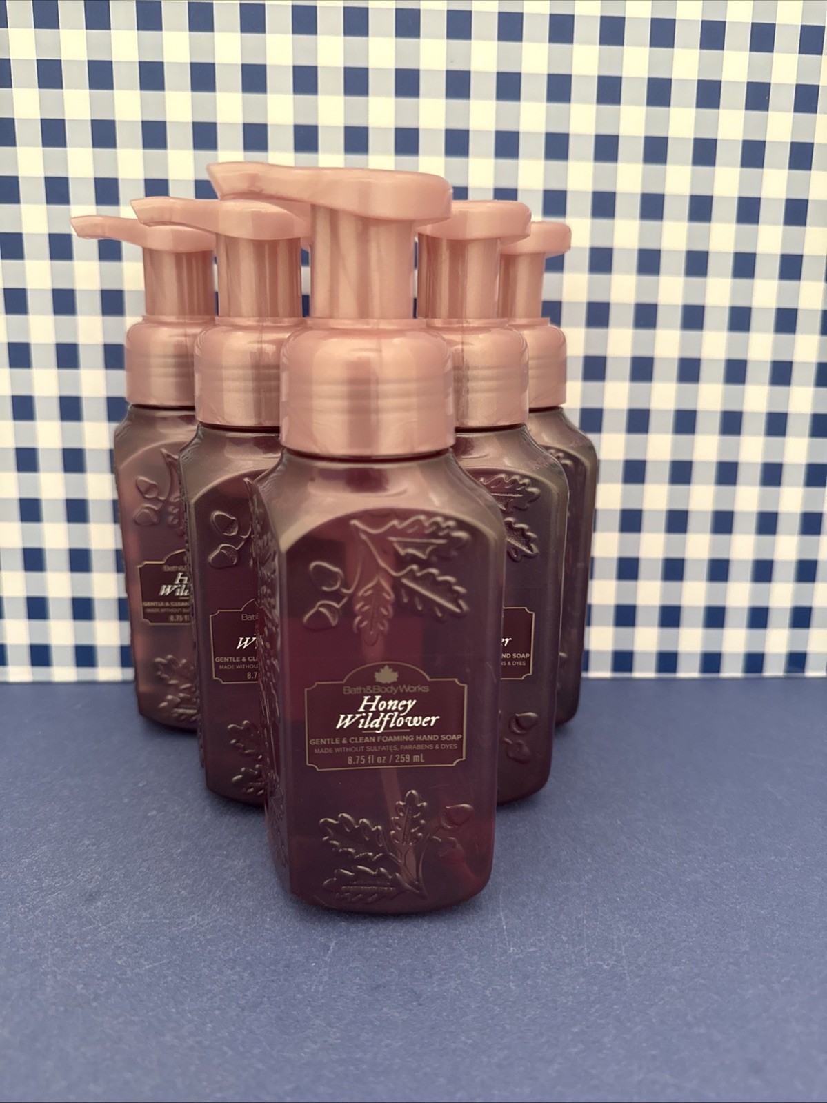 6X ~ Bath Body Works ~ HONEY WILDFLOWER ~ Gentle Foaming Hand Soap