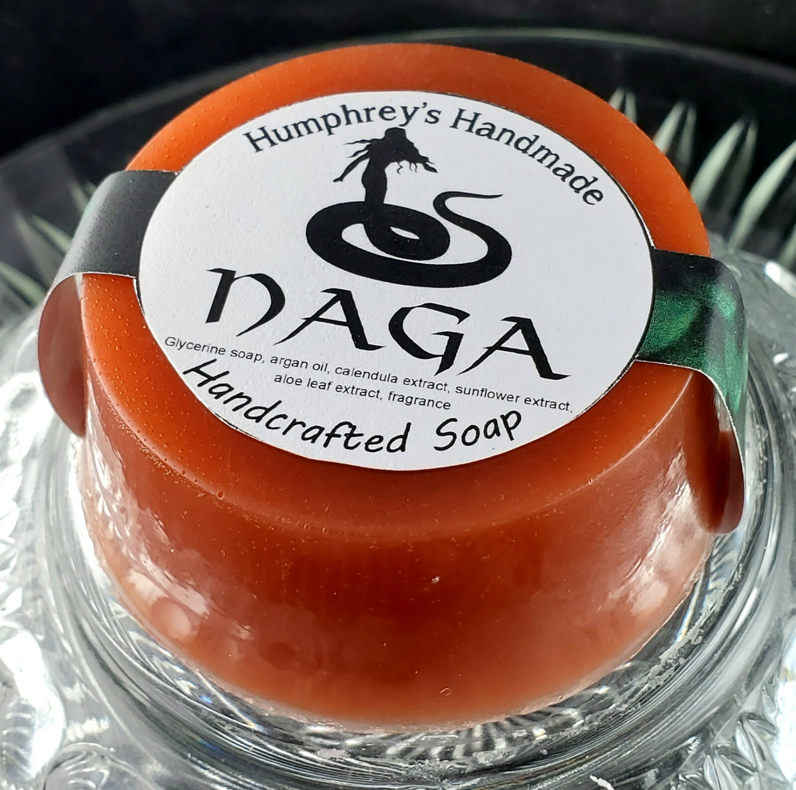 NAGA Nag Champa Shave Soap Unisex Womens Mens Beard Wash, Glycerin Argan Oil