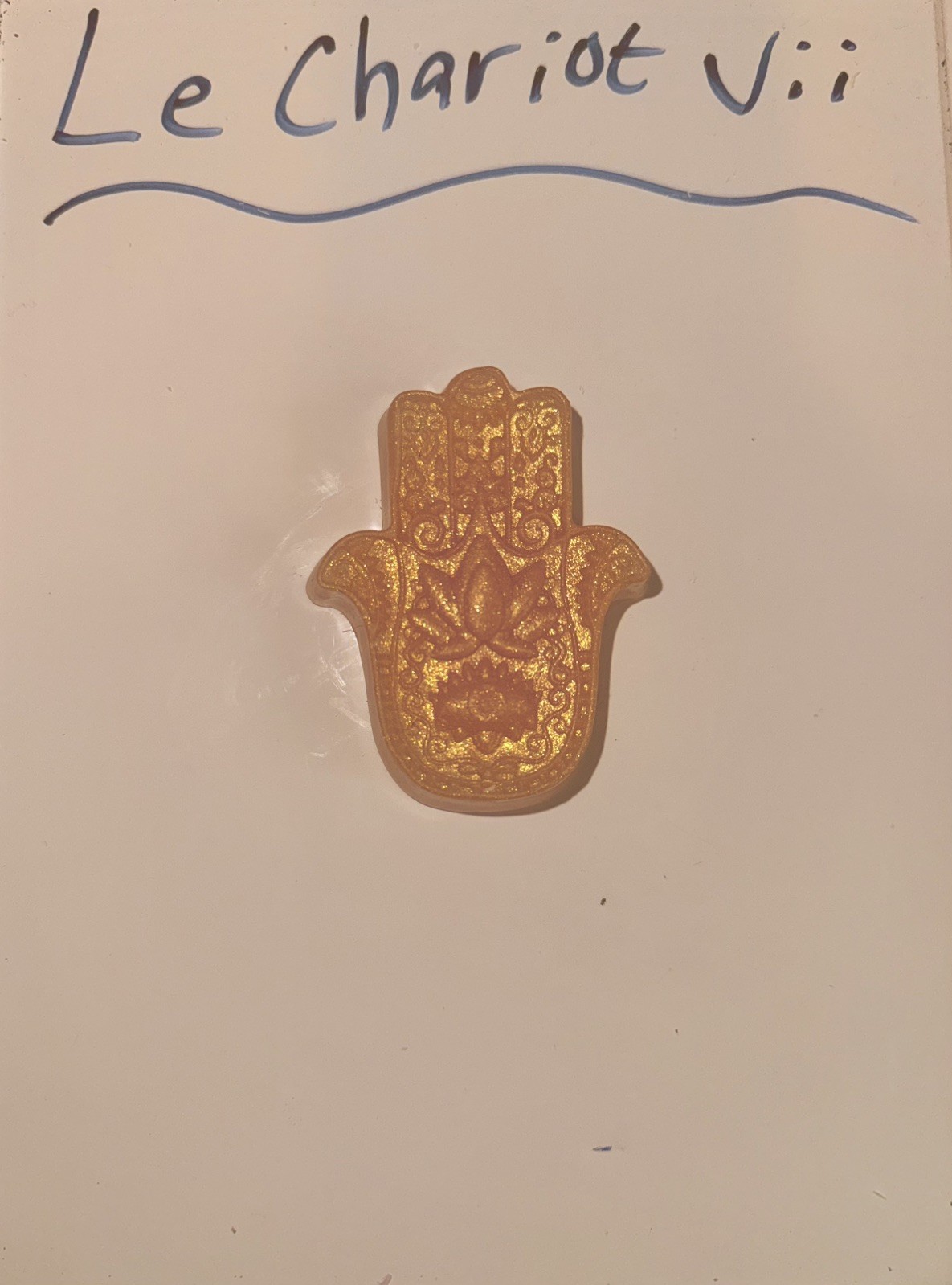 Golden Hamsa Holy Water Soap Religious Spiritual – Cleansing & purification