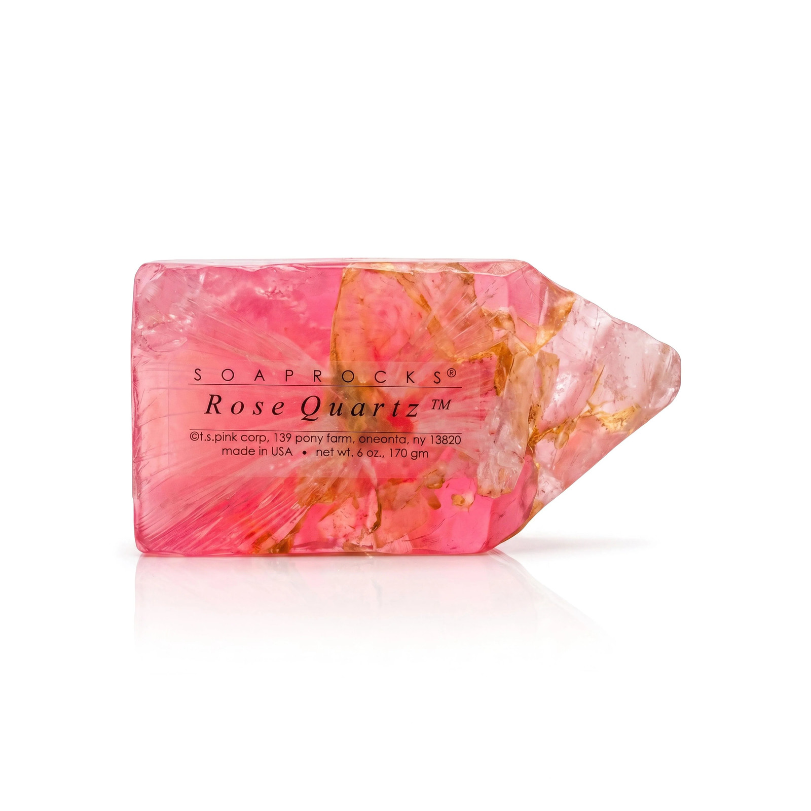 T.S. Pink SoapRocks 6 oz Rose Quartz