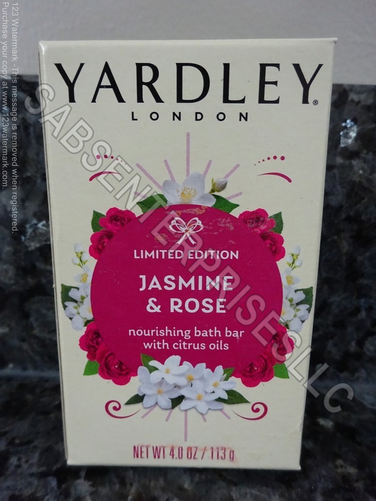 10 Yardley London Limited Edition JASMINE & ROSE Bath Bar Bar Soap 4 oz. NEW
