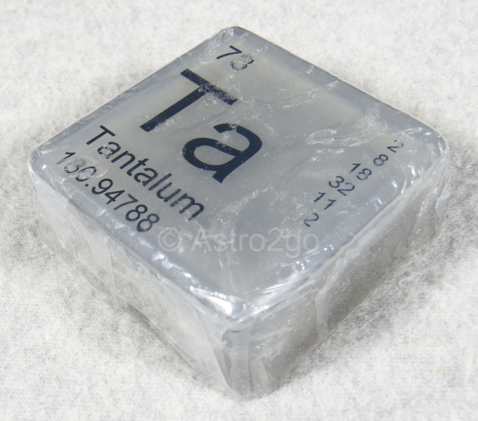 PERIODIC TABLE ELEMENT “Ta” TANTALUM NOVELTY HAND BATH SOAP-4 oz JUST BUBBLY NEW
