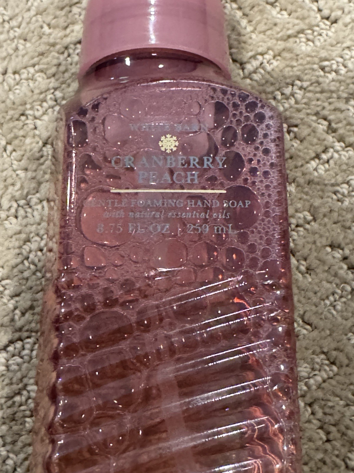 Bath & Body Works CRANBERRY PEACH Foaming Hand Soap