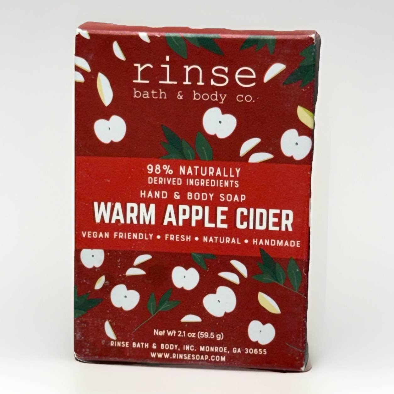 Rinse Bath & Body Co Holiday Soap Lot of 9 Peppermint Gingerbread Apple