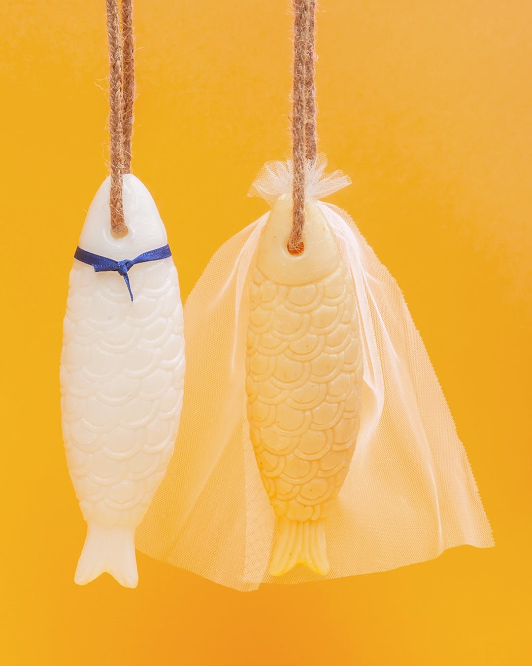 Castelbel Sardine Sea Salt & Lemon Bar Soap on a Rope, Remove Odors